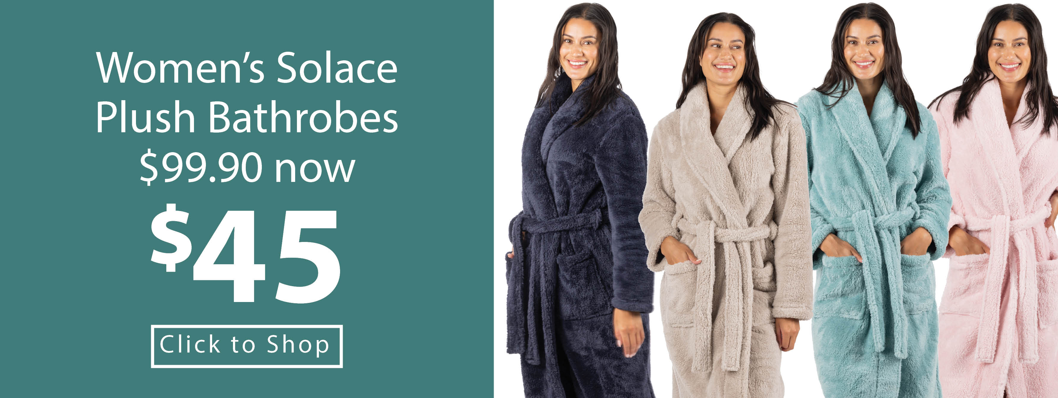 Solace plush robes $45