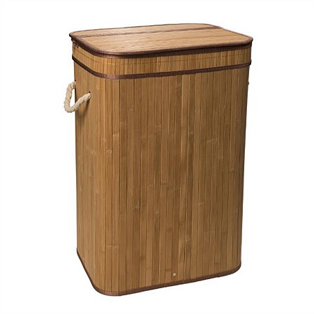 Solace Ryder Foldable Square Bamboo Hamper