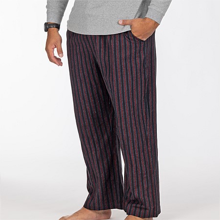 bb&b Sleep Mens Flannelette Stripe Pants