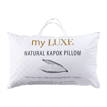 My Luxe Natural Kapok Pillow