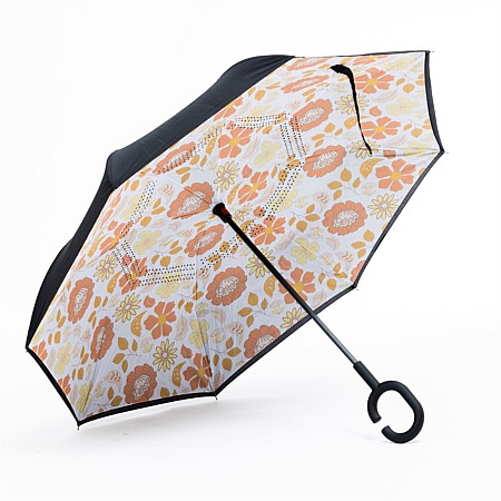 Outsidings Inverted Umbrella That 70s Floral