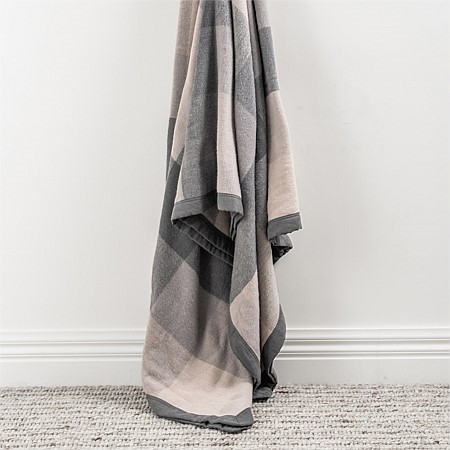 Woolrest New Zealand Wool Blanket Graphite