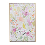 Gracious Living Lost In Lilacs Canvas Wall Art