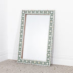 Solace Resin Floral Wall Mirror