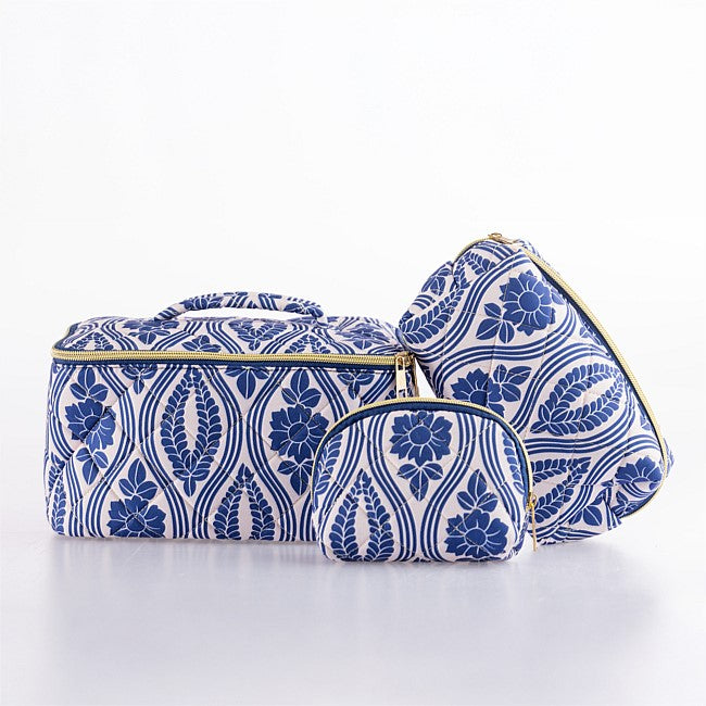 Design Republique Eve Quilted Cosmetic Bag