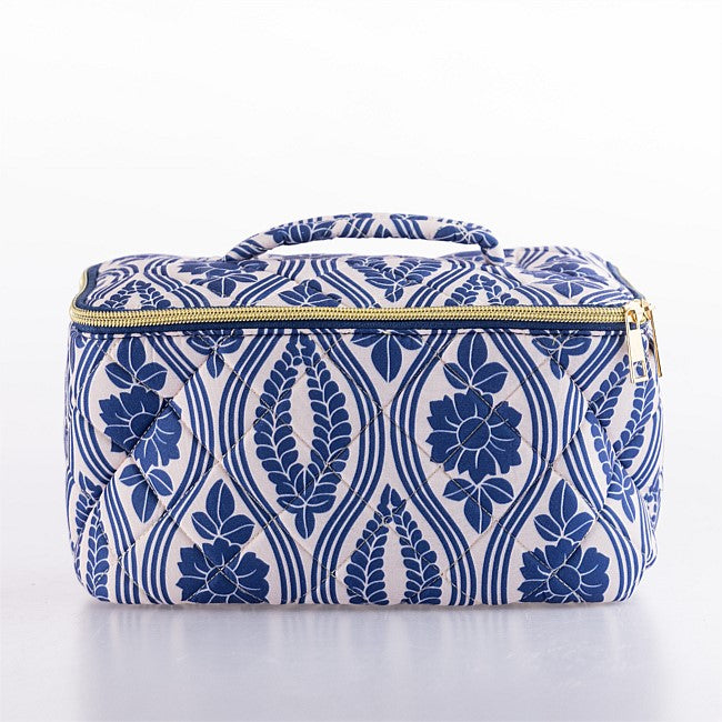 Design Republique Eve Quilted Cosmetic Bag