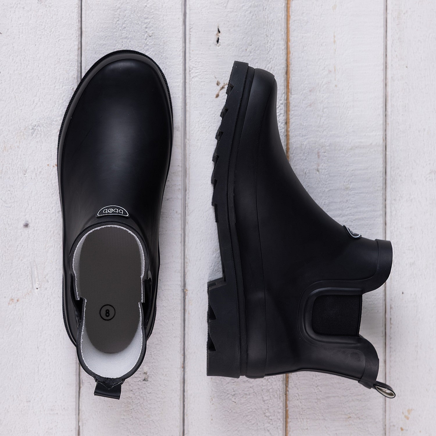 Outsidings Ebony Ankle Gumboot
