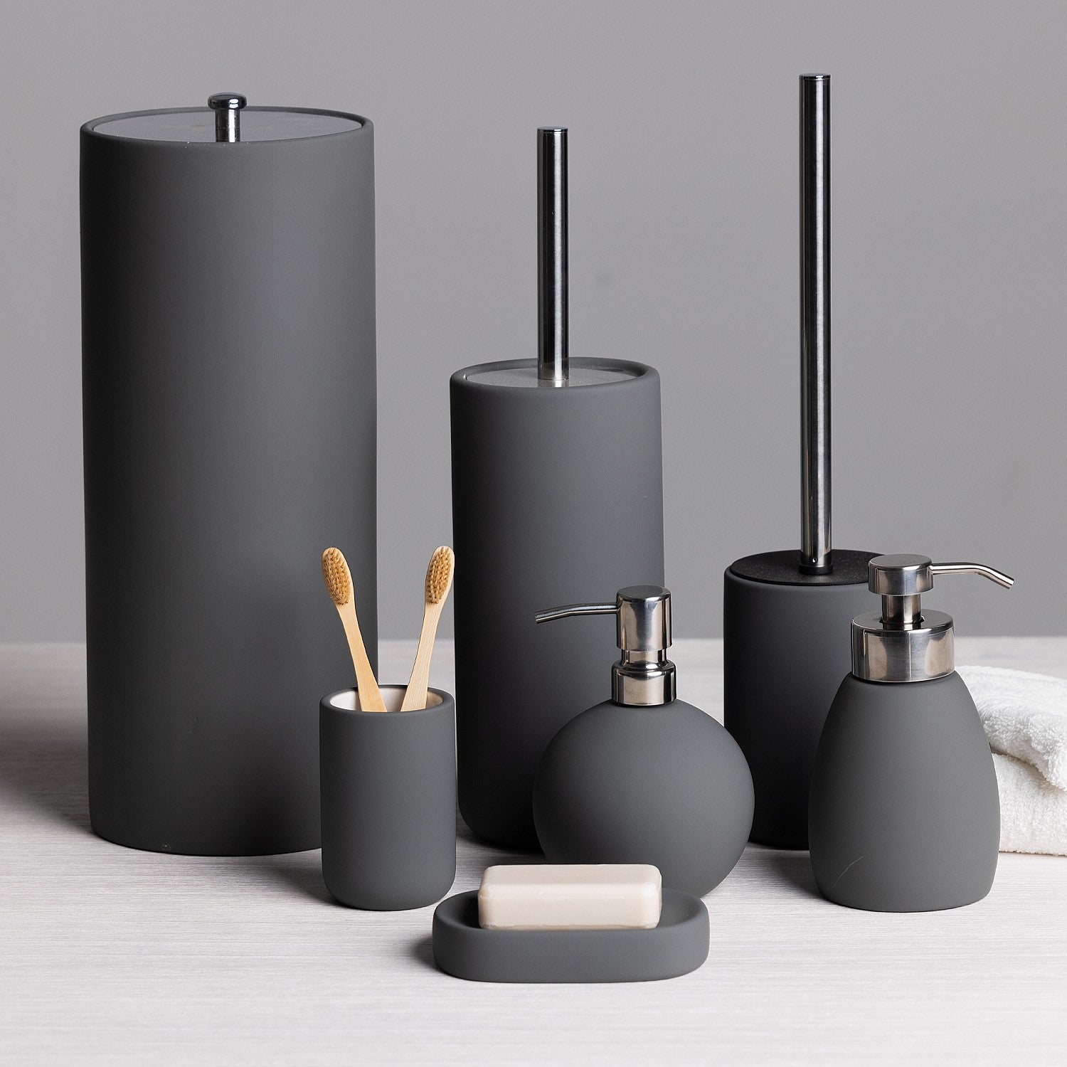 Avalon Charcoal Foaming Soap Dispenser