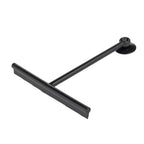 A black squeegee wiper on a plain white background.