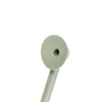 A close-up of a sage suction piece shown against a solid white background.