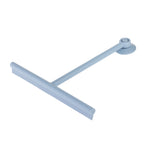 A denim blue squeegee wiper on a plain white background.