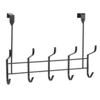 Home Essentials Over The Door 5 Hooks