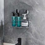 New & Improved Home Essentials Twist & Lock Single Shelf Caddy