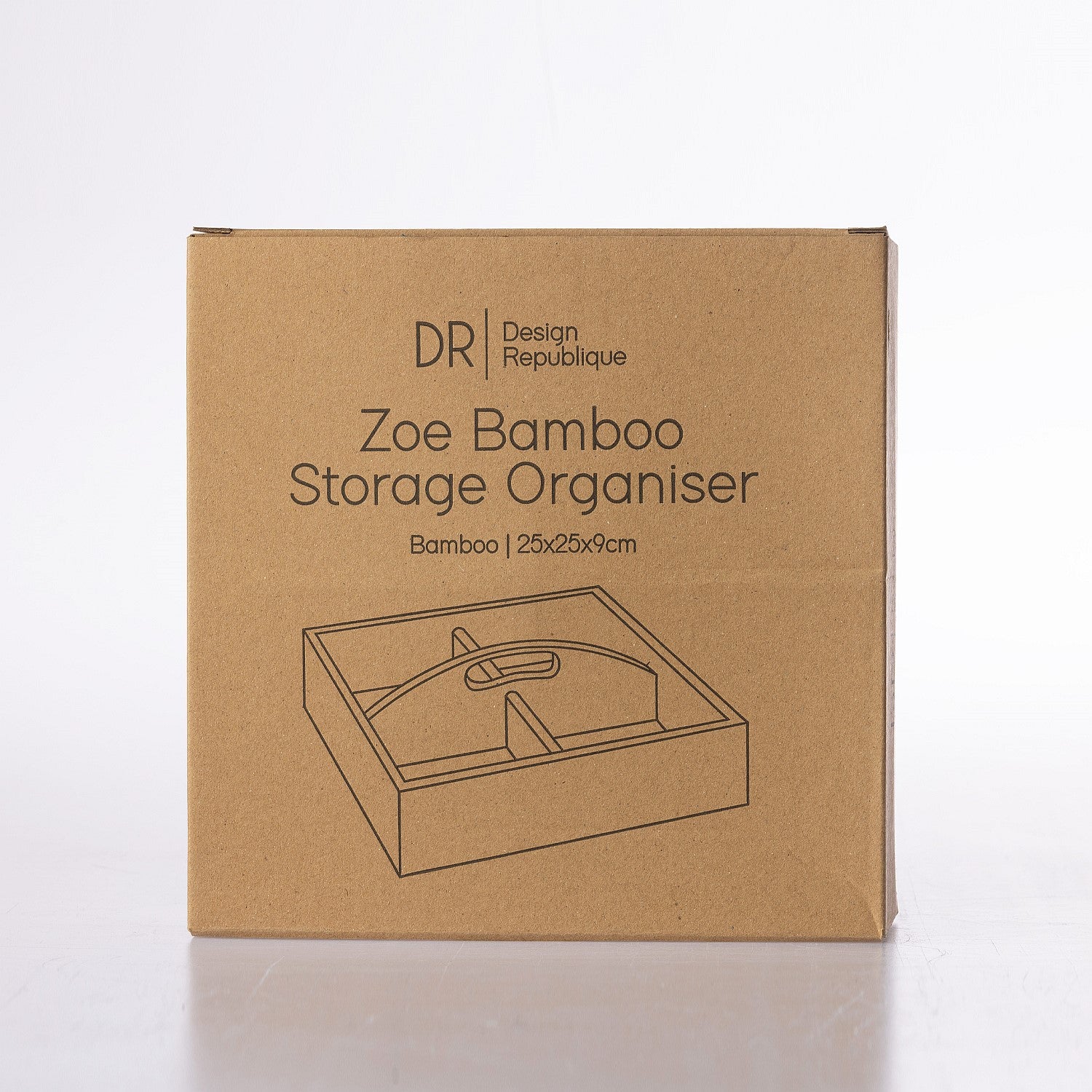 Design Republique Zoe Bamboo Storage Organiser