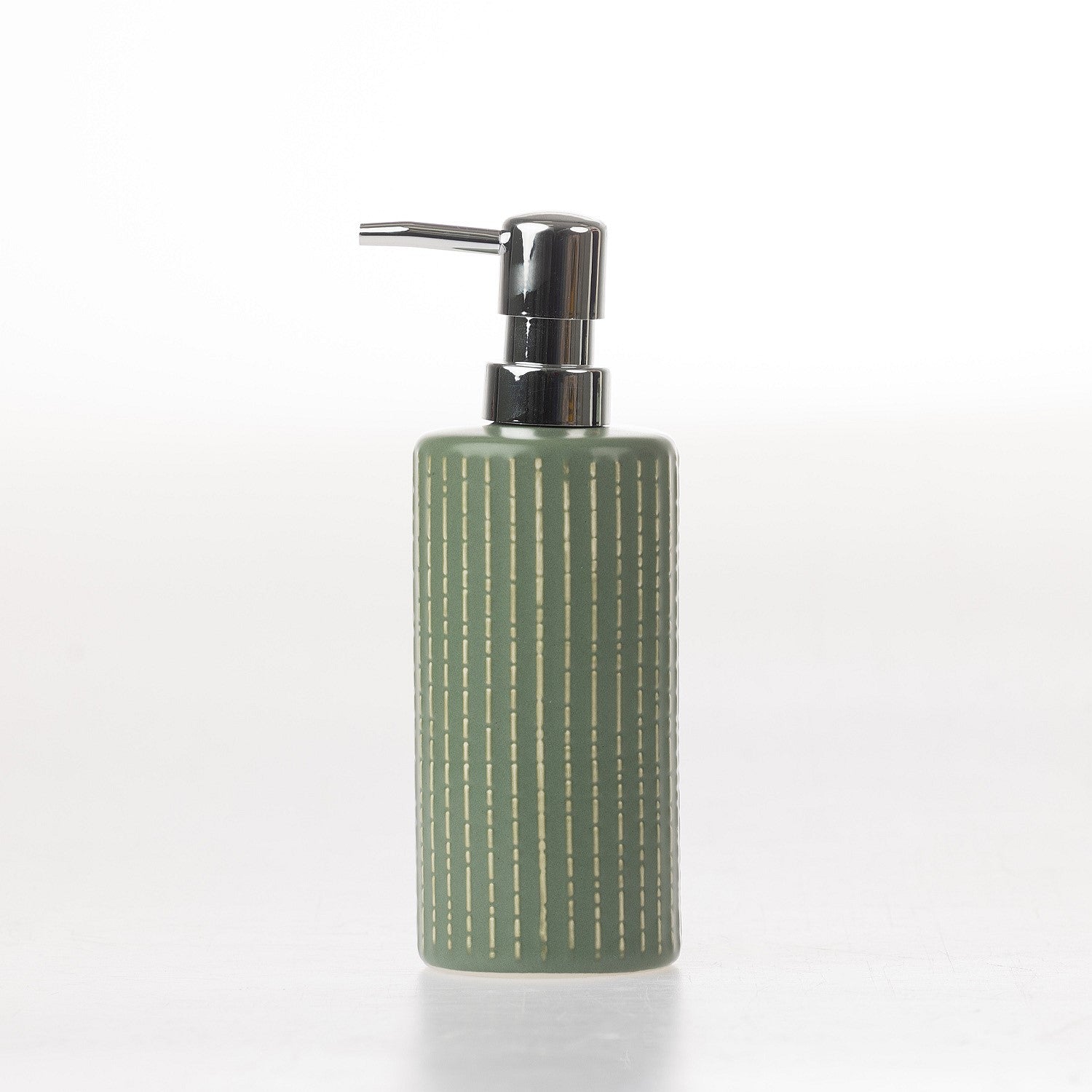 Home Co. Bella Ribbed Soap Dispenser