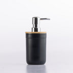 Home Co. Cassius Bamboo Top Soap Dispenser