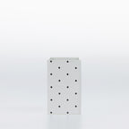 Design Republique Spotty Ceramic Tumbler in White with black dot detailing.
