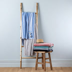 Cove Luxury Stripe Towel With Pocket