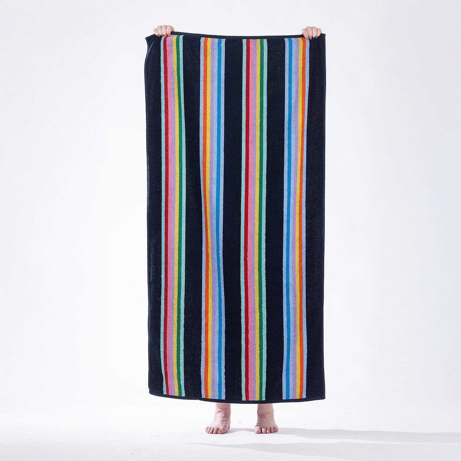Home Co. Bailey Terry Beach Towel Stripe