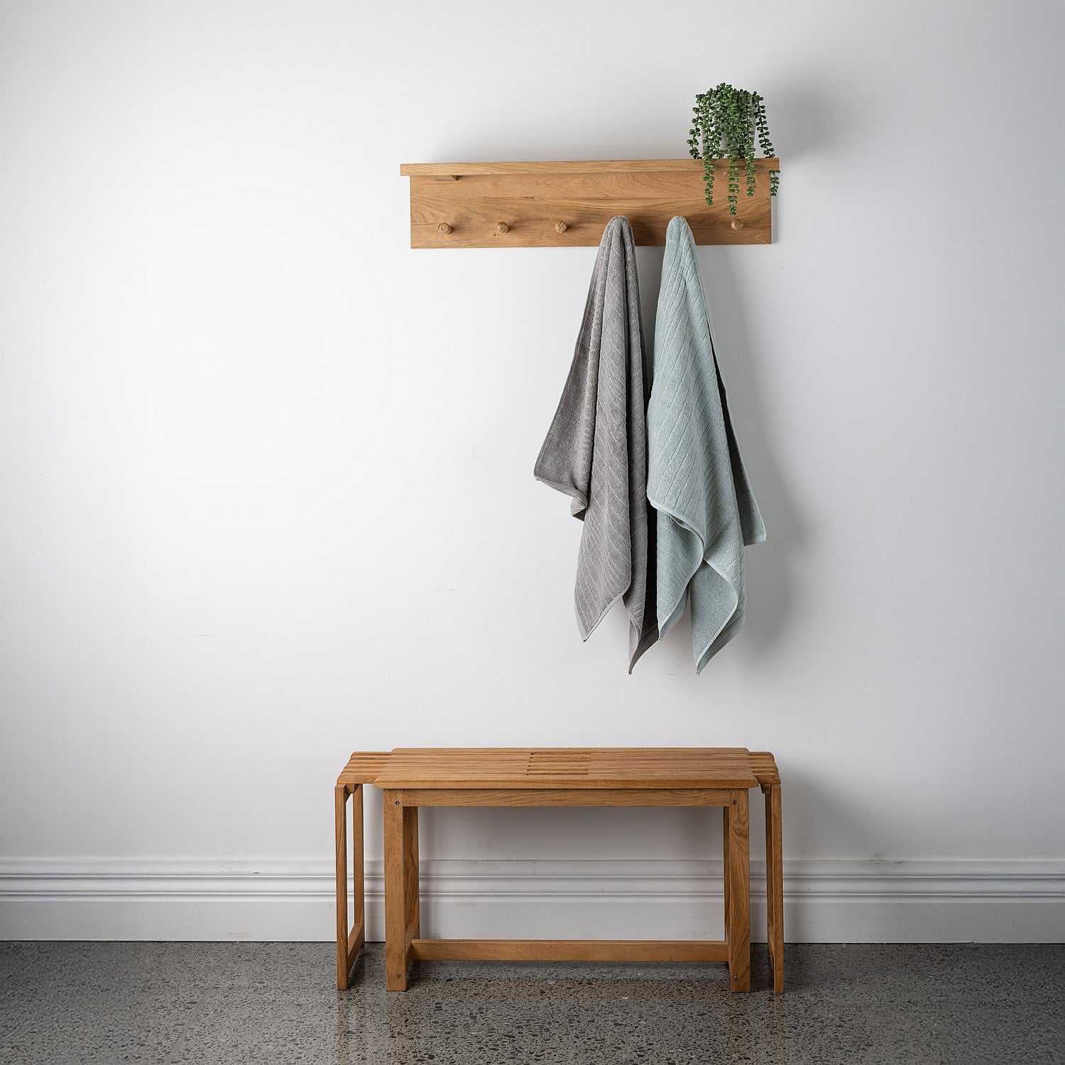 Design Republique Marney Shelf With Hanger