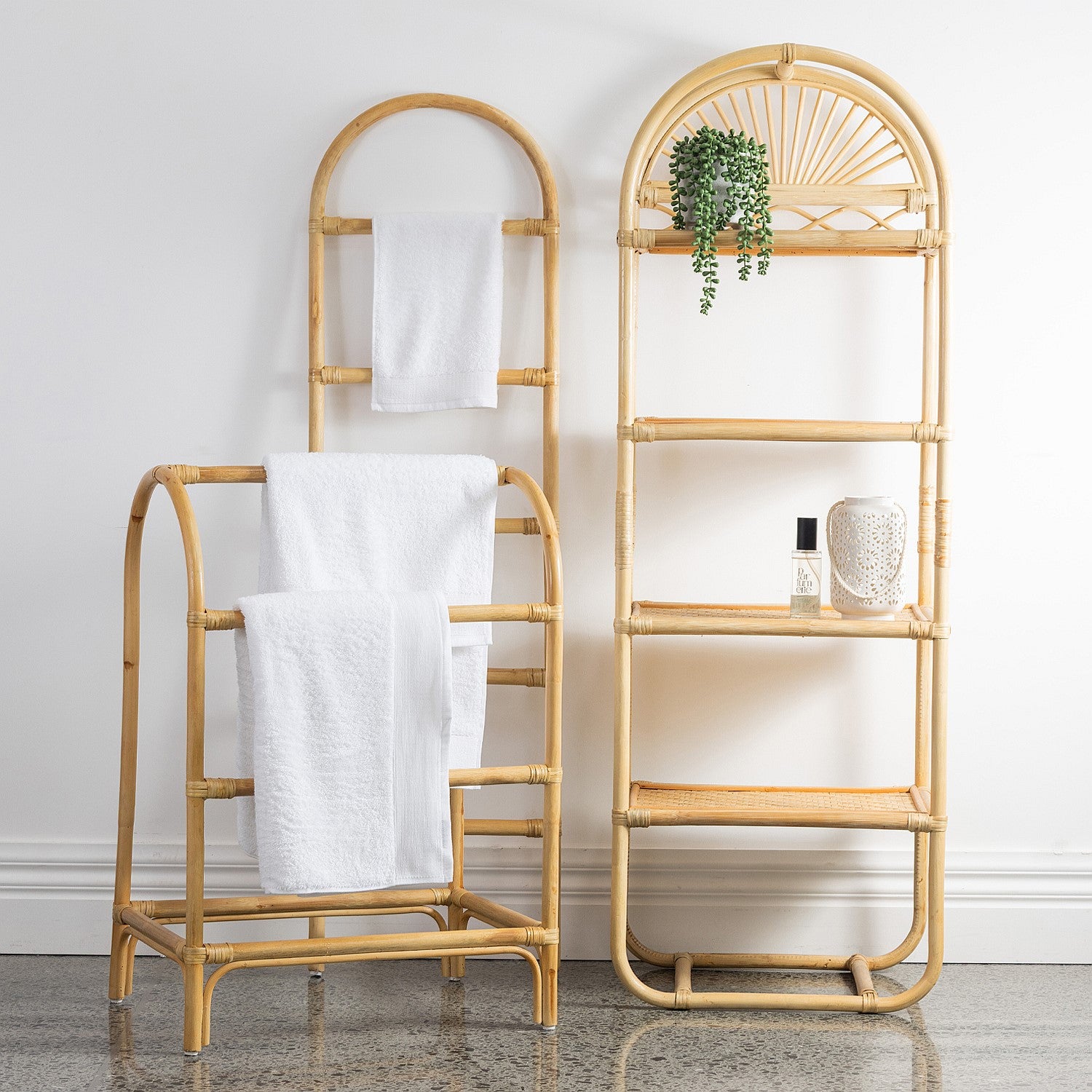 Design Republique Davy Rattan Shelf