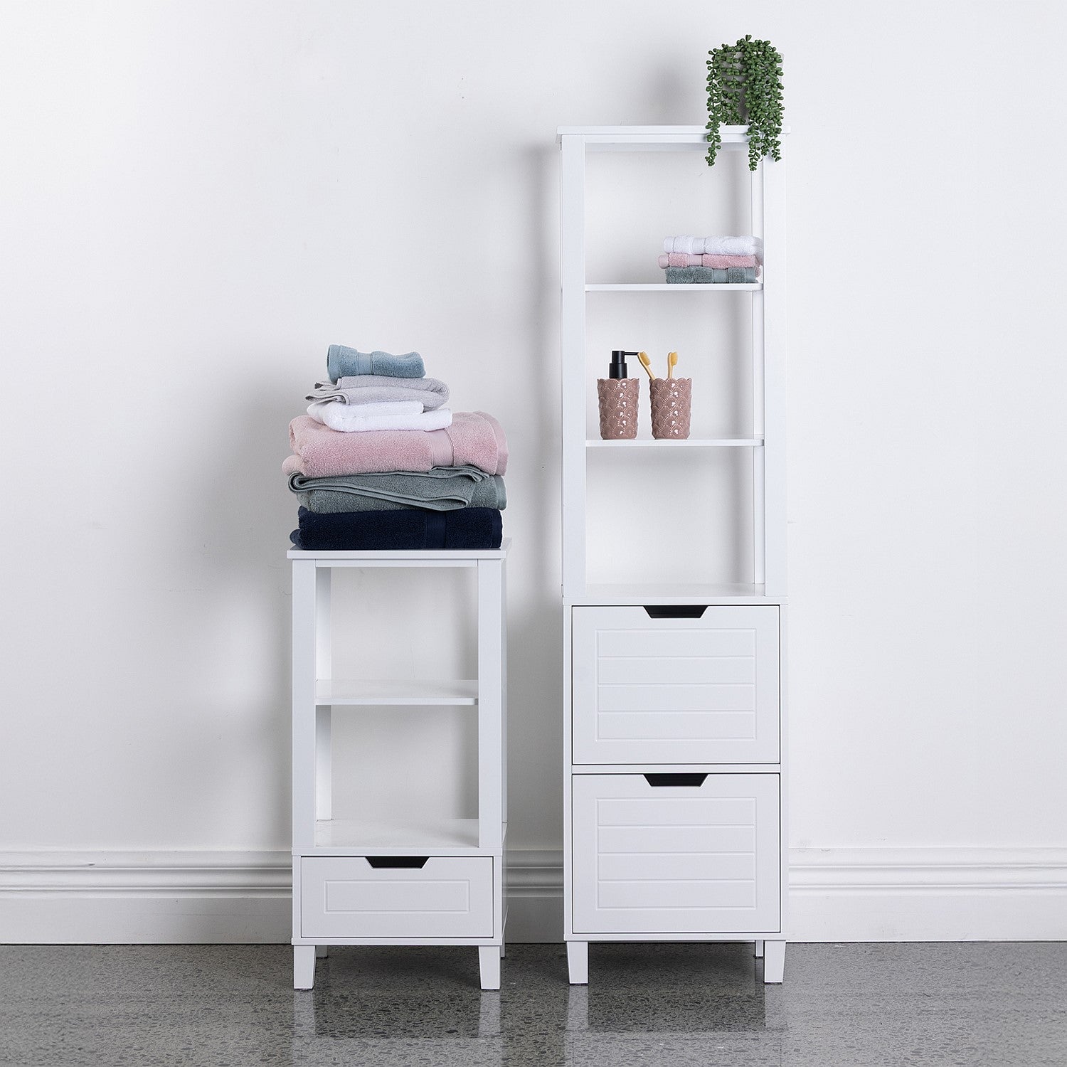 Cove Emma 1 Drawer 2 Shelf Cabinet