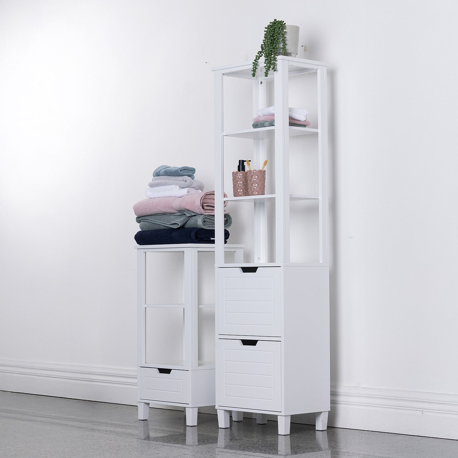 Cove Emma 1 Drawer 2 Shelf Cabinet