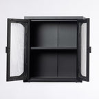 Design Republique Fluted Glass Medicine Cabinet