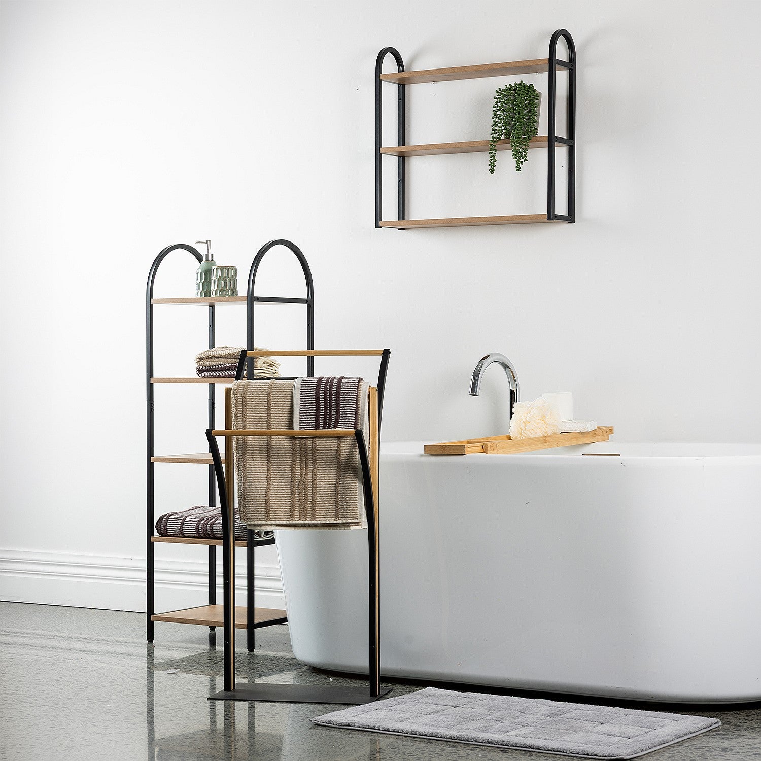 Solace Silas 3 Tier Towel Rack