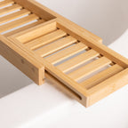 Solace Silas Extendable Bamboo Bath Caddy