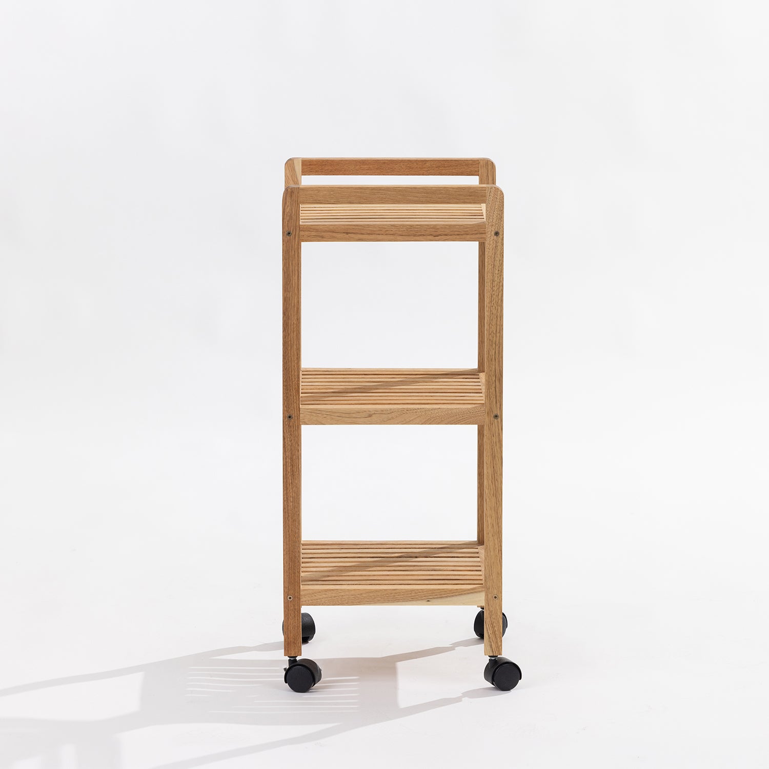 Design Plus Cecelia Wood 3 Tier Trolley