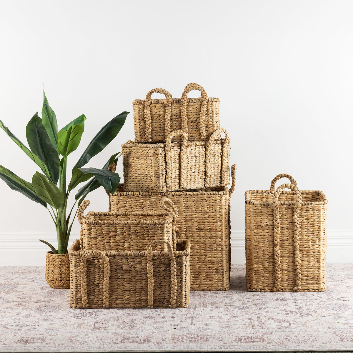 Solace Rice Nut Weave Basket
