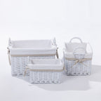Cove Hana White Willow Basket