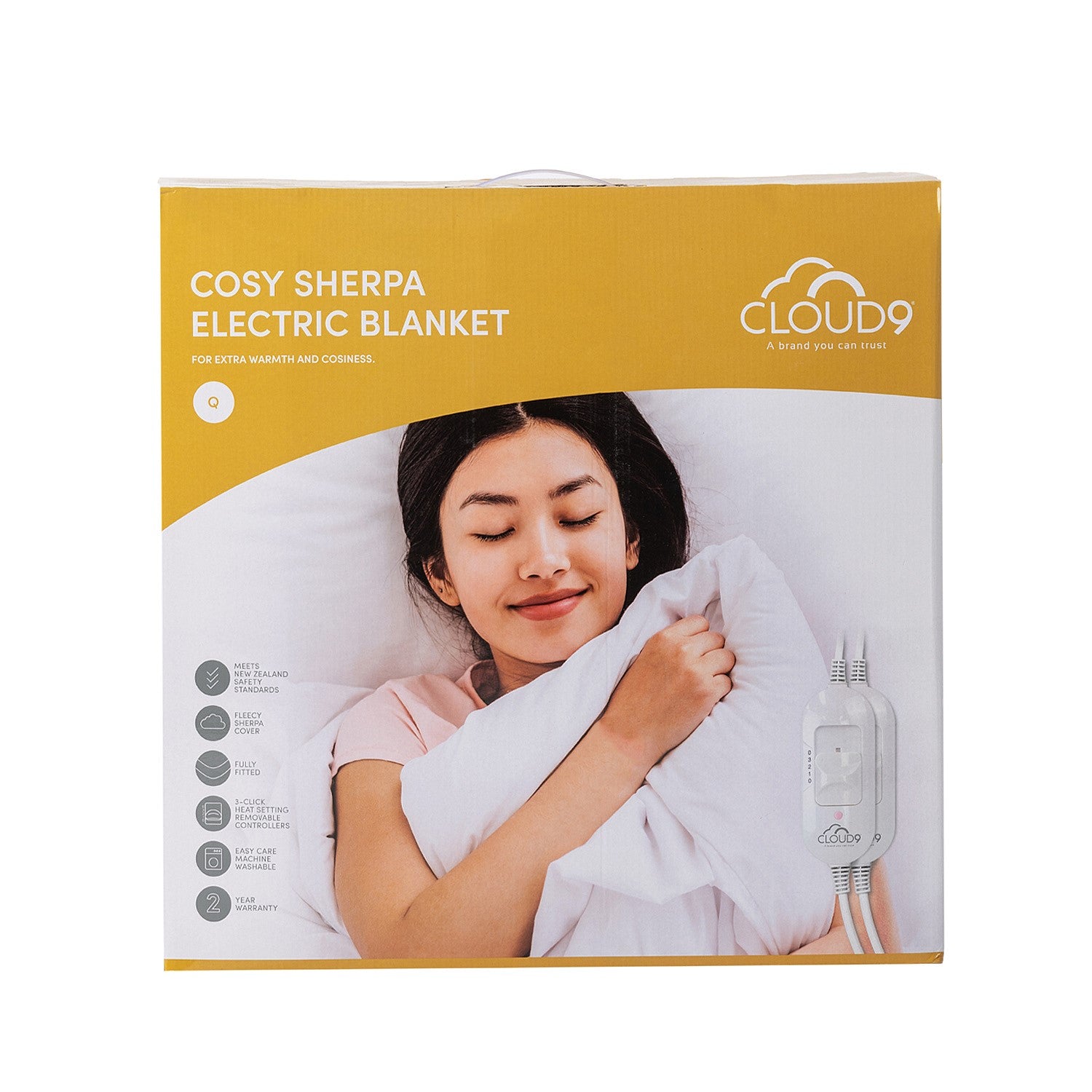 Cloud 9 Cosy Sherpa Electric Blanket