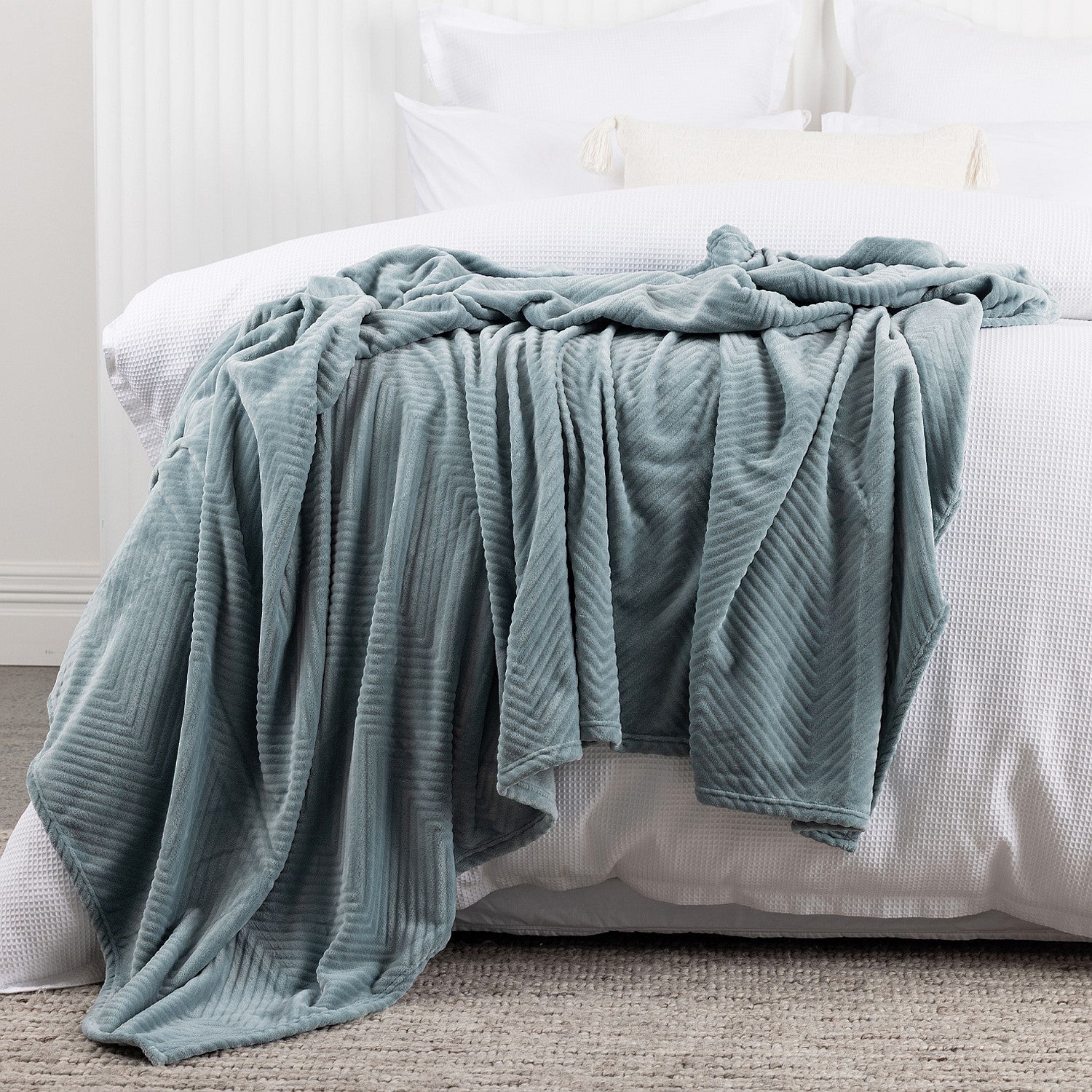 Home Co. Chevron Blanket
