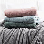 Home Co. Chevron Blanket