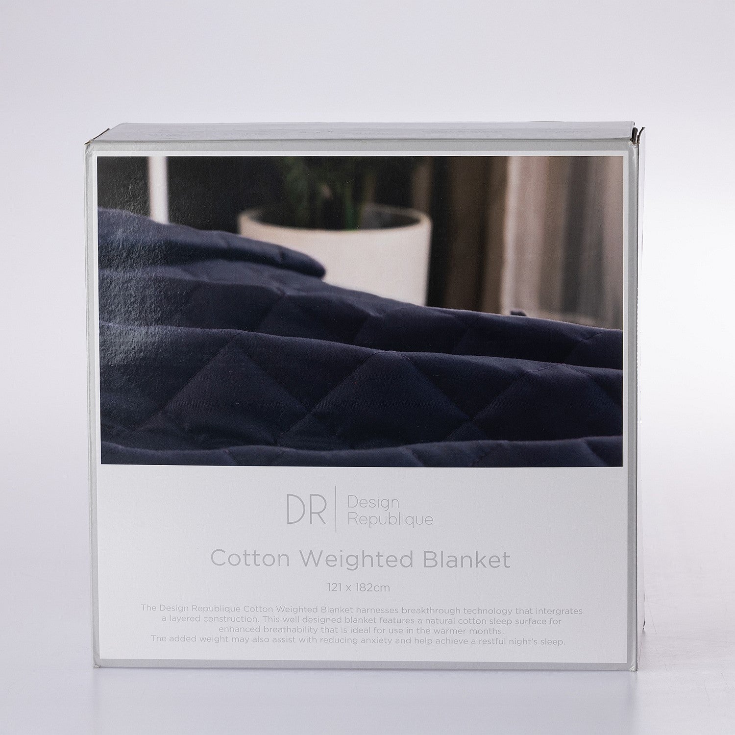 Design Republique Cotton Cover Weighted Blanket 5kg