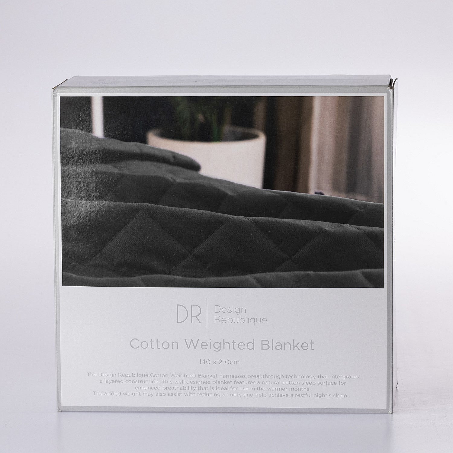 Design Republique Cotton Cover Weighted Blanket 7kg