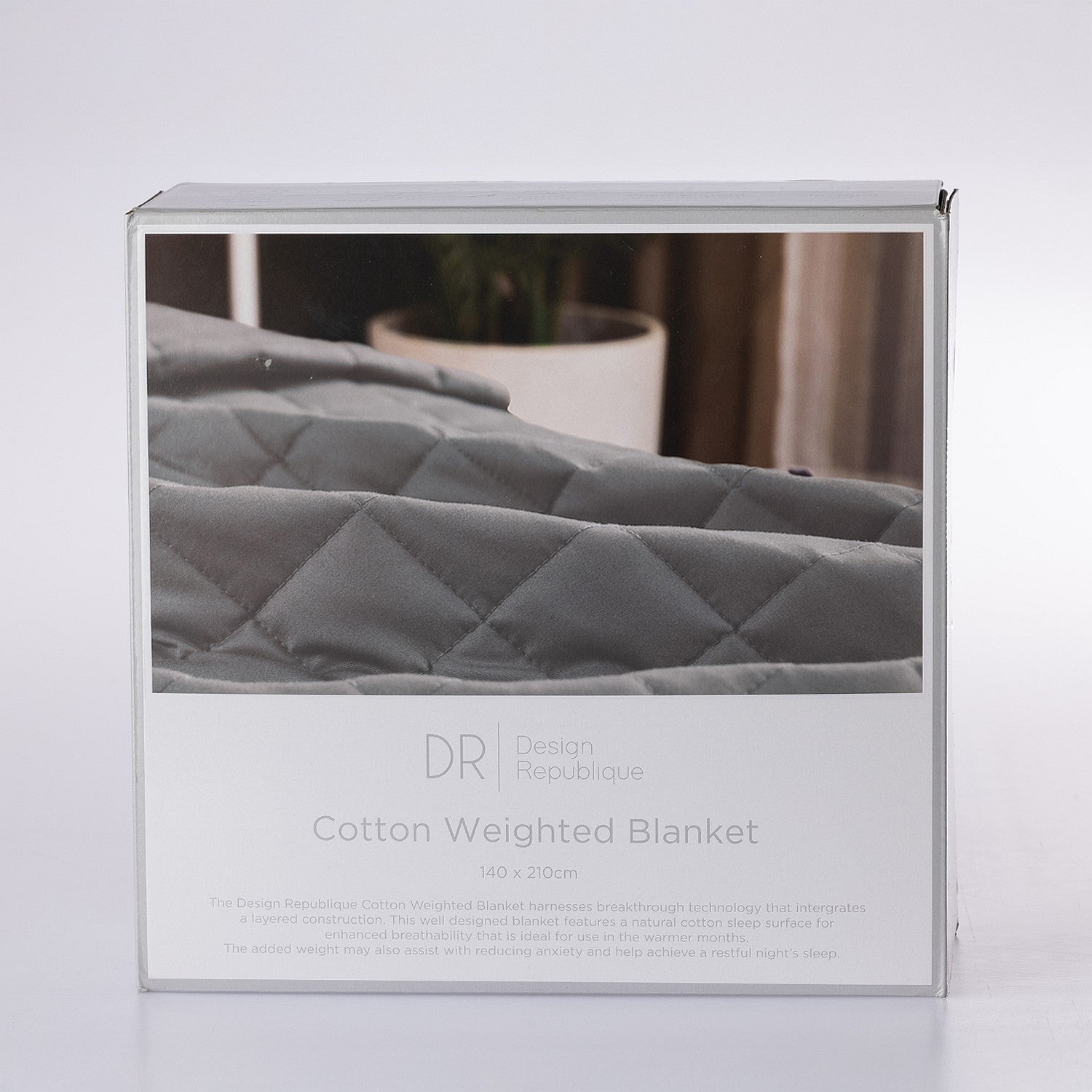 Design Republique Cotton Cover Weighted Blanket 7kg