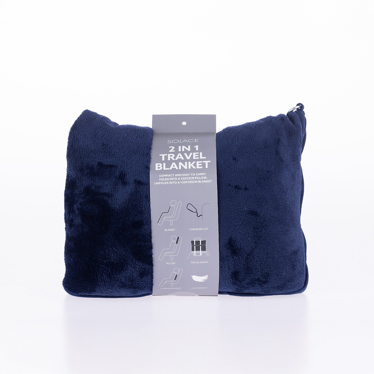Solace 2 In 1 Travel Blanket