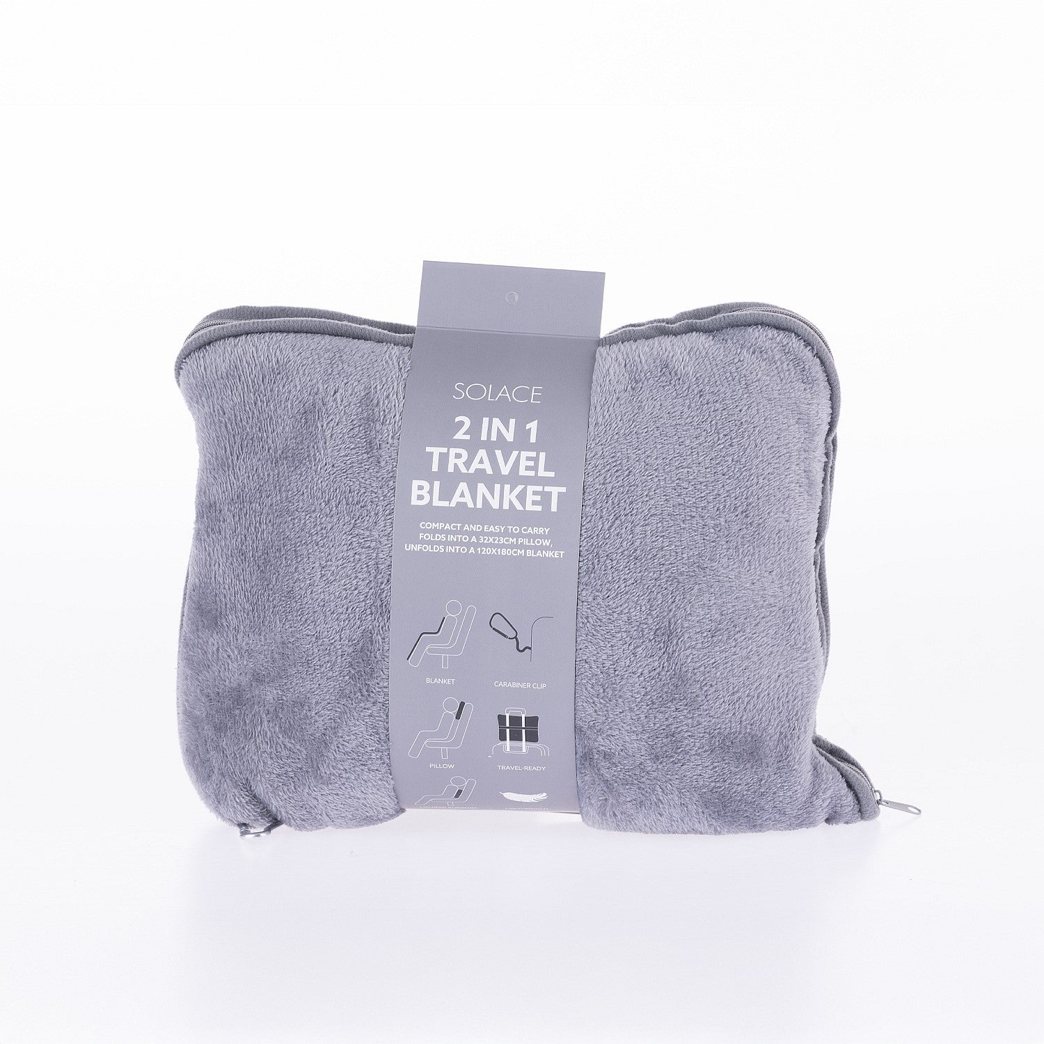 Solace 2 In 1 Travel Blanket