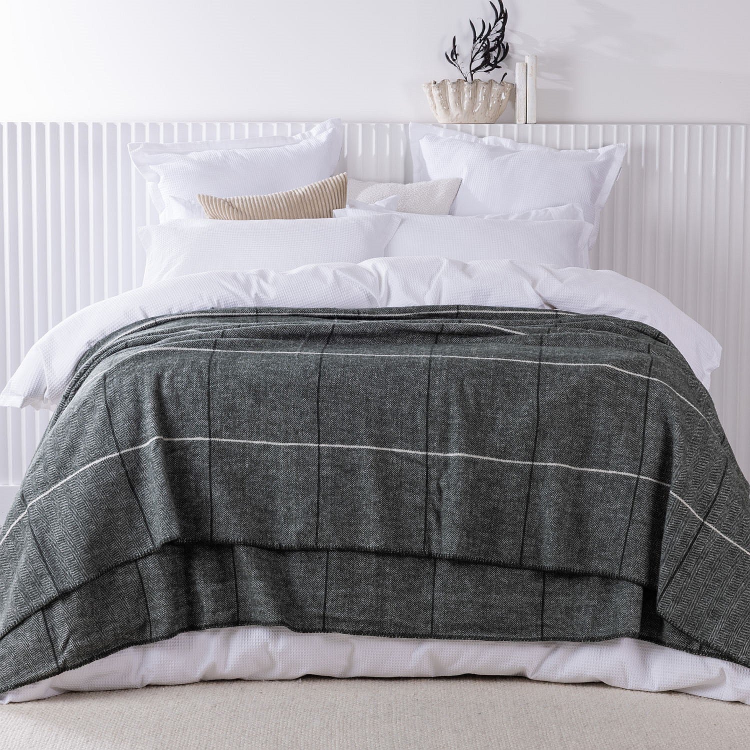 Woolrest New Zealand Wool Oliver Blanket