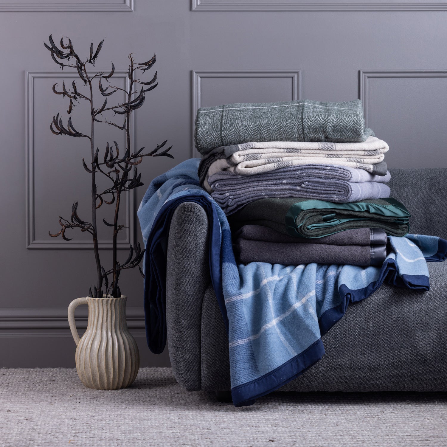 Woolrest New Zealand Wool Blanket 400gsm