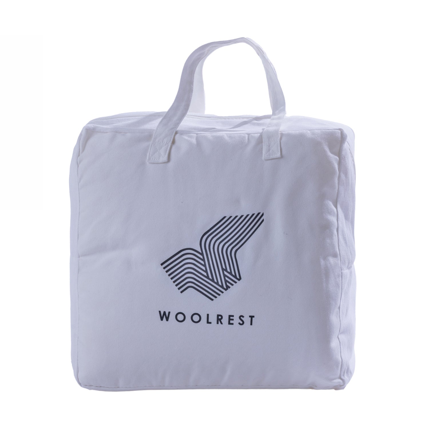Woolrest electric blanket white packaging white background