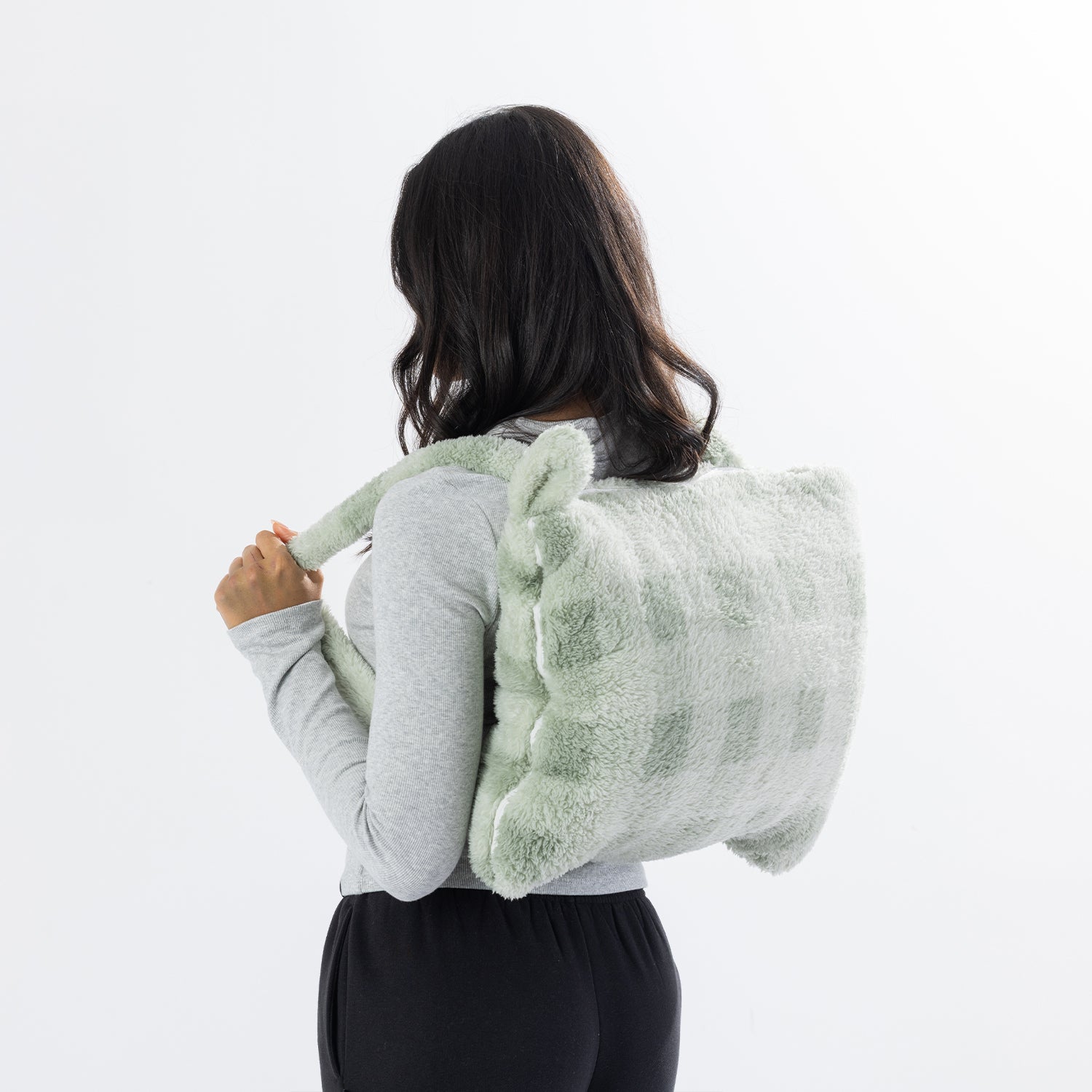 Solace Sherpa Fleece 2 in 1 Travel Blanket
