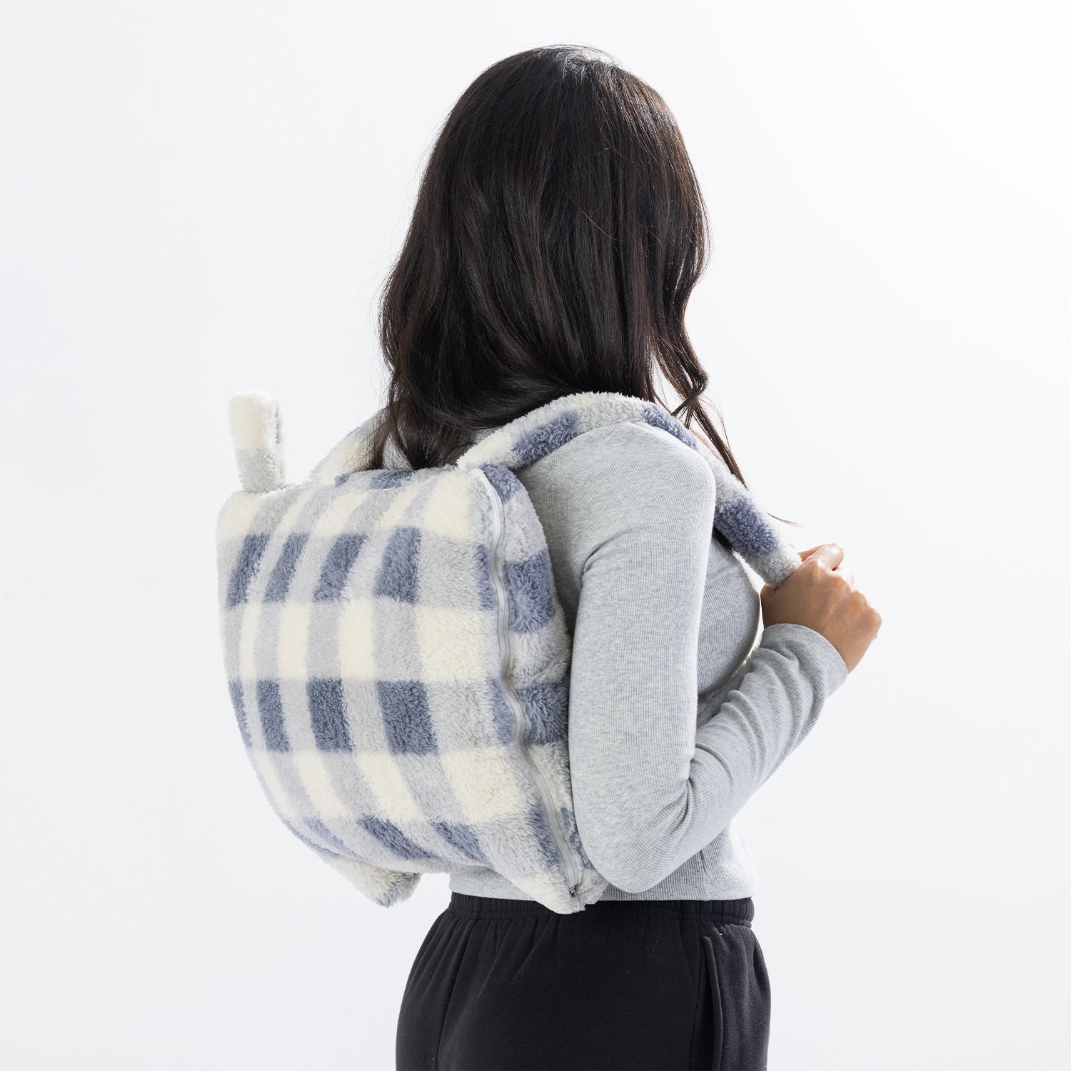 Solace Sherpa Fleece 2 in 1 Travel Blanket