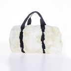 Design Republique Elys Soft Green Faux Fur Blanket In A Bag