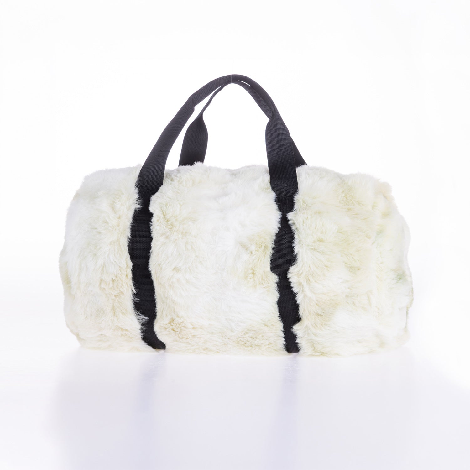 Design Republique Elys Soft Green Faux Fur Blanket In A Bag