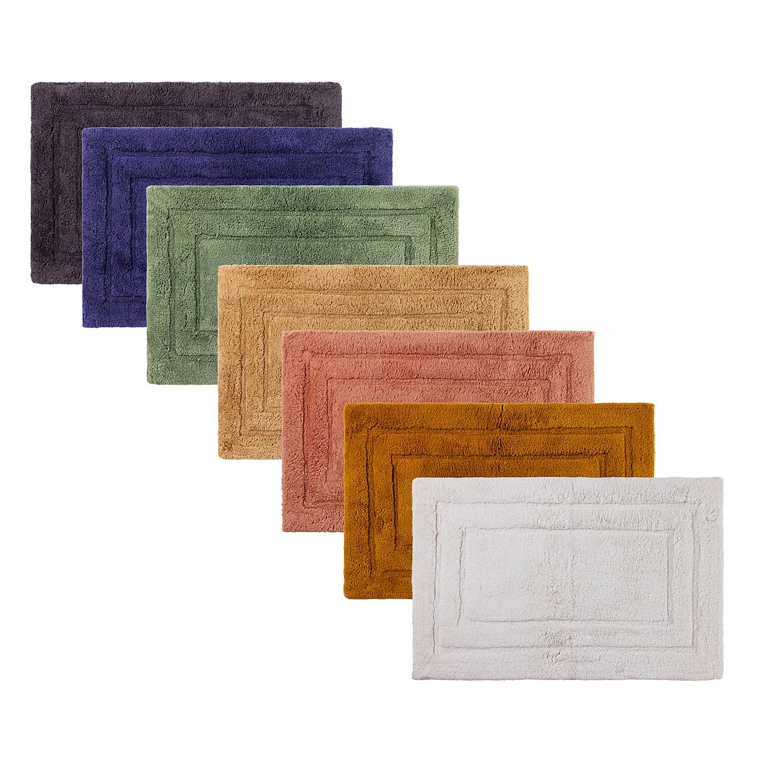 Solace Lewis Border Bathmat