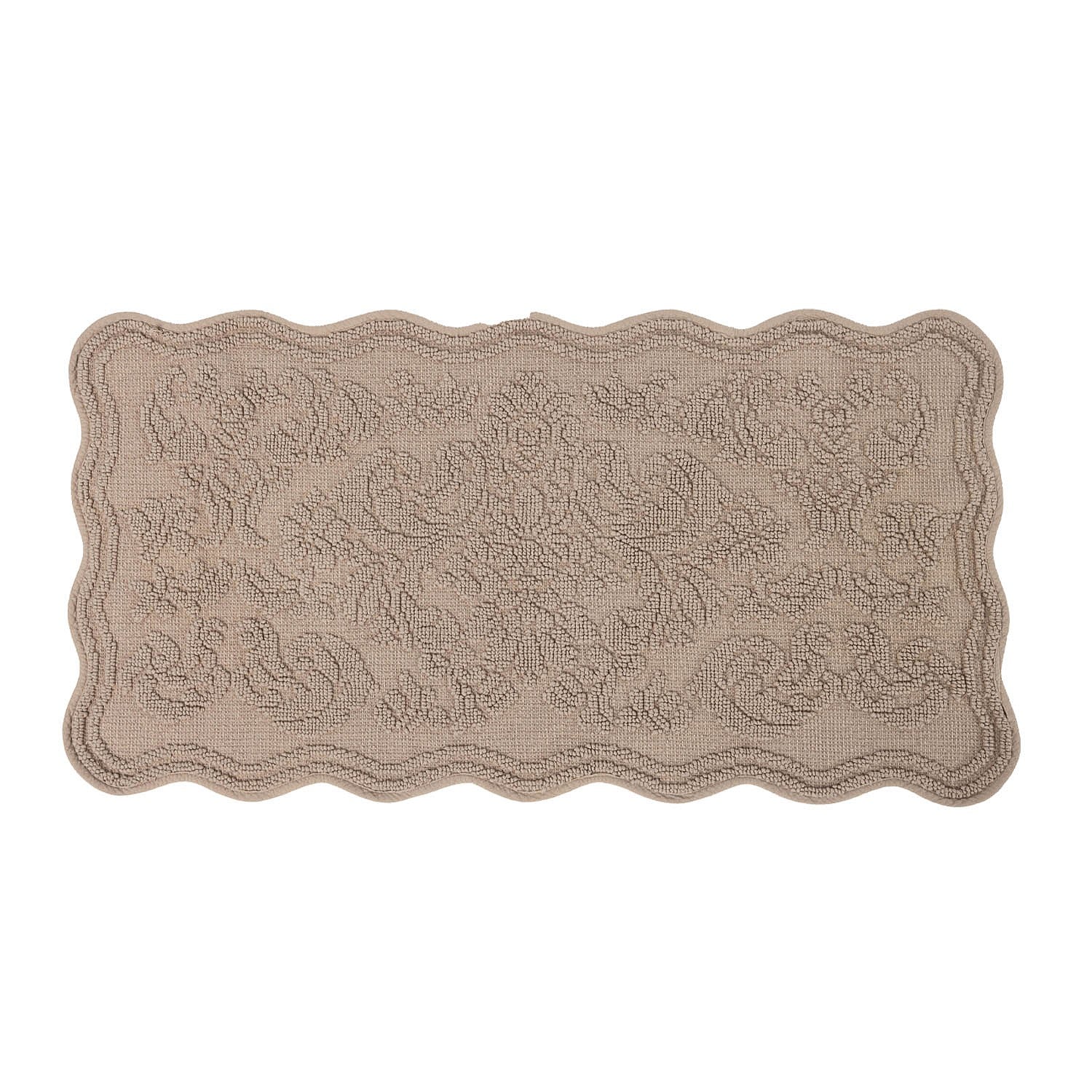 Gracious Living Gracie Scalloped Runner 50x100cm